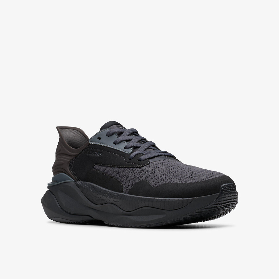clarks pace - zwart