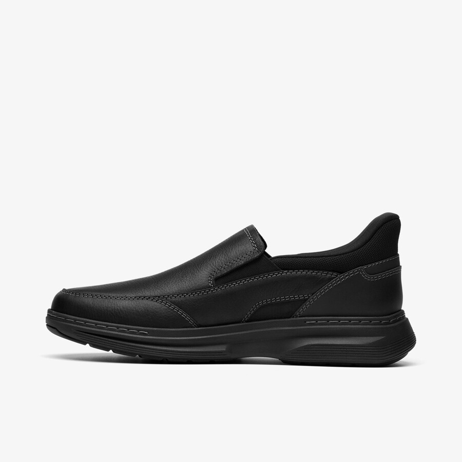 craftwell step - zwart getrommeld