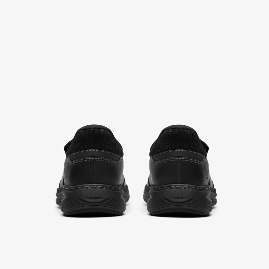 craftwell step - zwart getrommeld