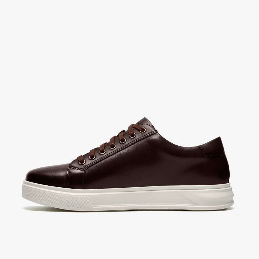 goswell stropdas - bruin leer