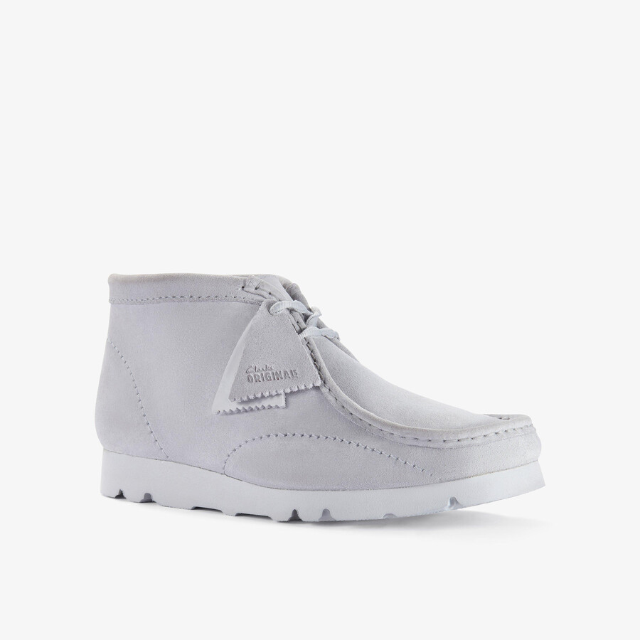 wallabee boot paf - grijsblauw