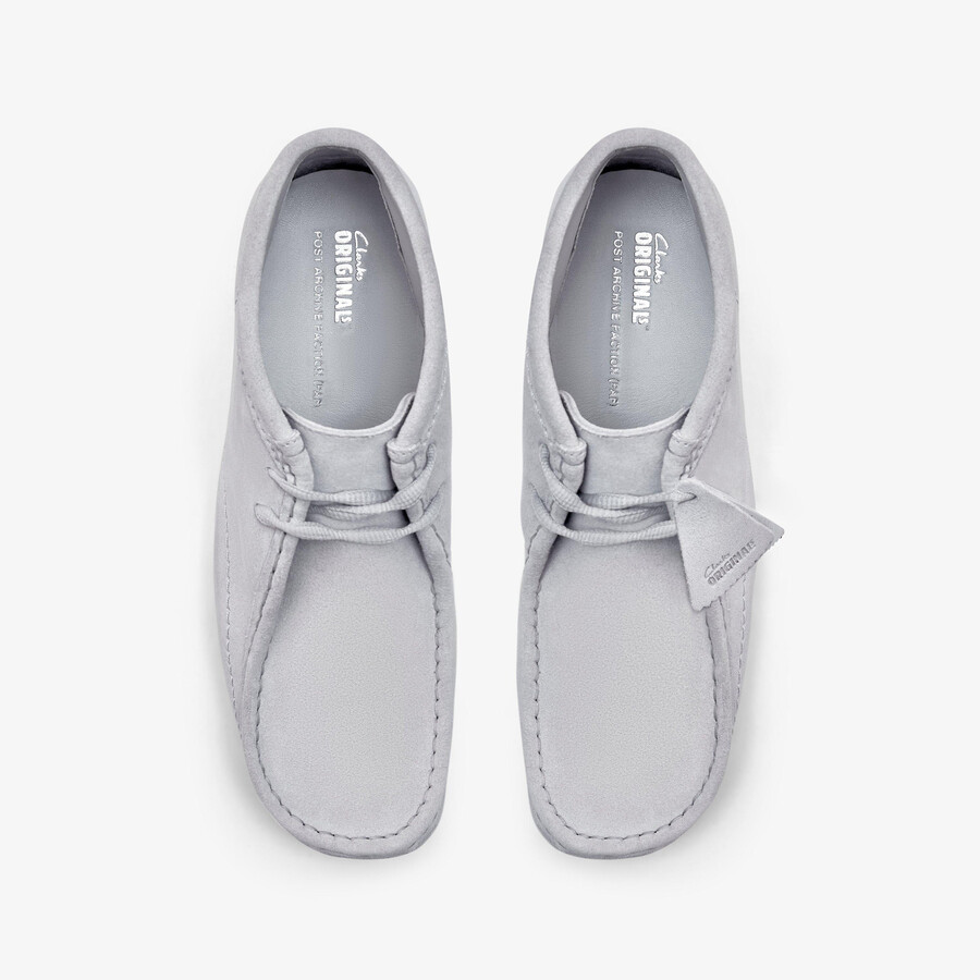 wallabee boot paf - grijsblauw