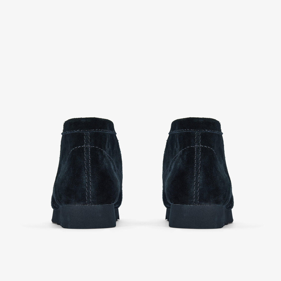 wallabee boot paf - zwart suède