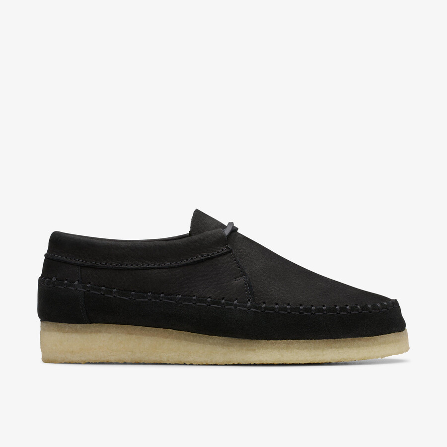 weaver stropdas - zwart suède