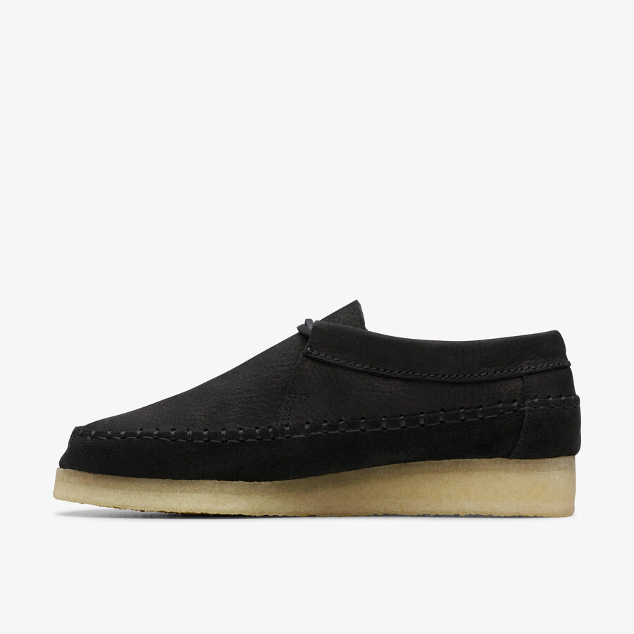 weaver stropdas - zwart suède