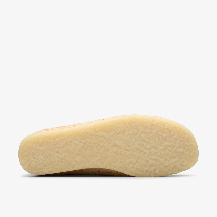 wallabee-laars - gespikkeld haar op