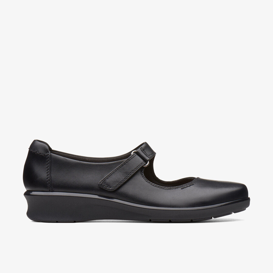 hope henley - zwart leer
