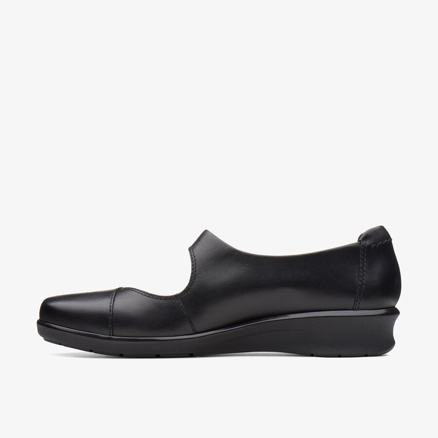 hope henley - zwart leer