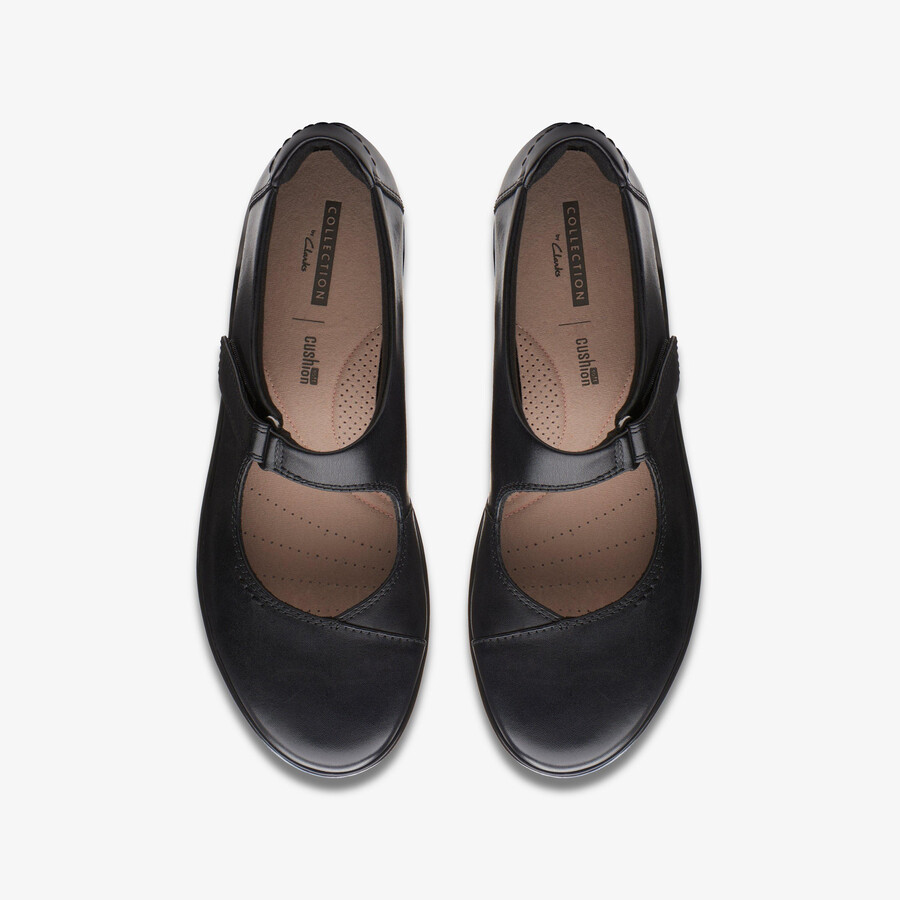 hope henley - zwart leer