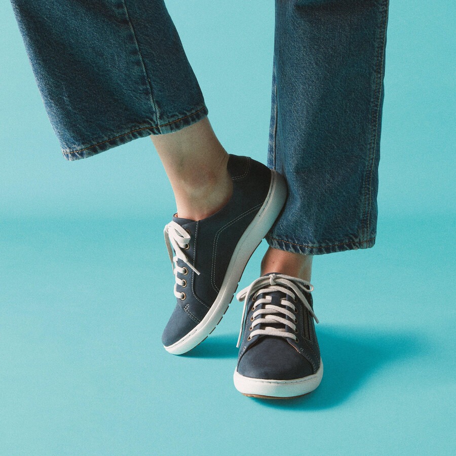 nalle lace - marineblauwe nubuck