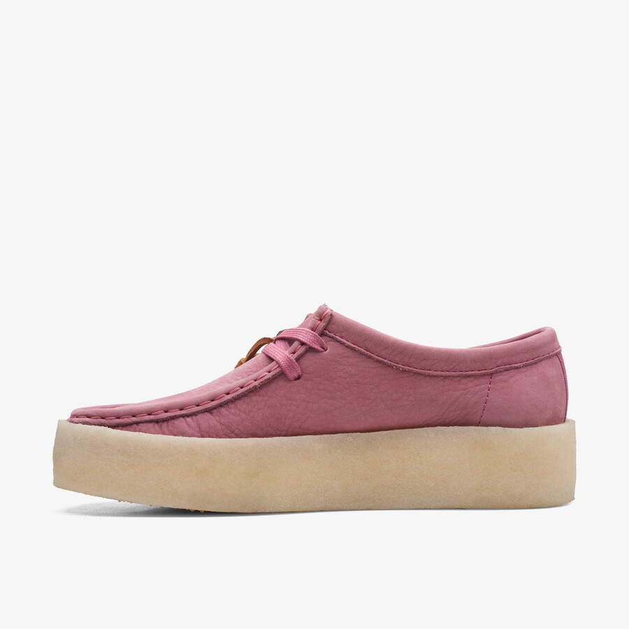wallabee cup - roze nubuck