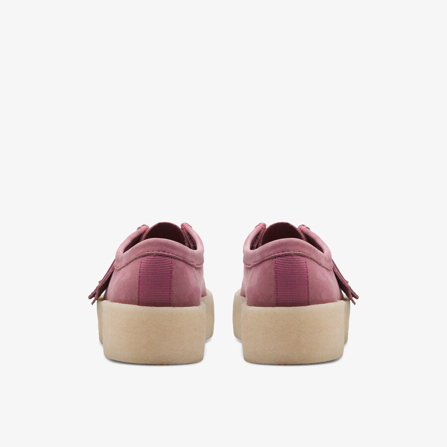 wallabee cup - roze nubuck