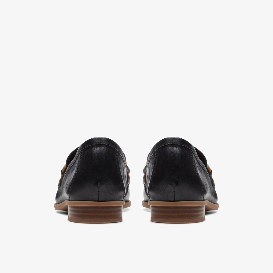 sarafyna iris loafer - zwart leer