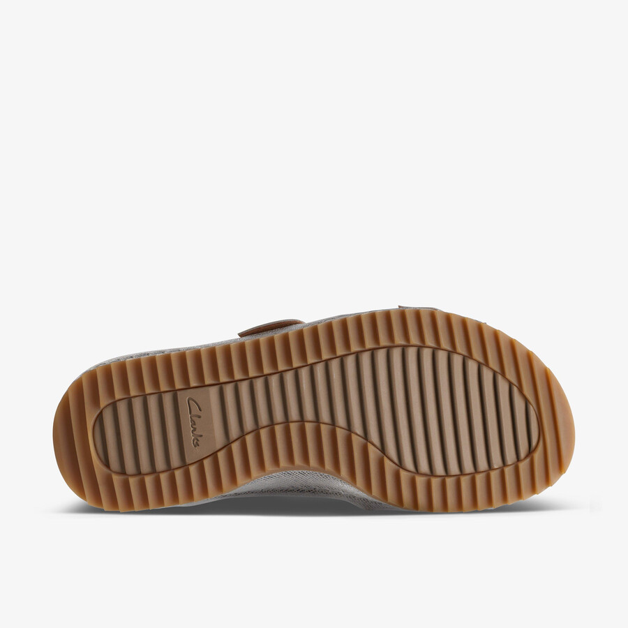 brookleigh sun - zilverkleurig leer