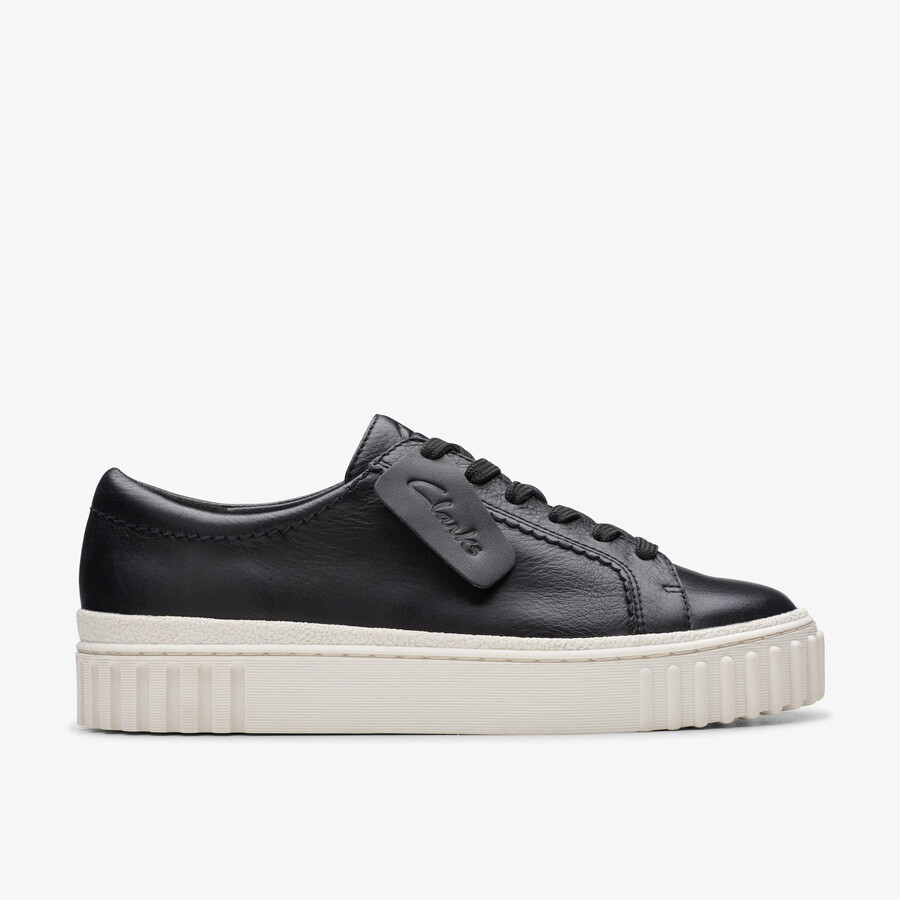 mayhill walk - zwart leer
