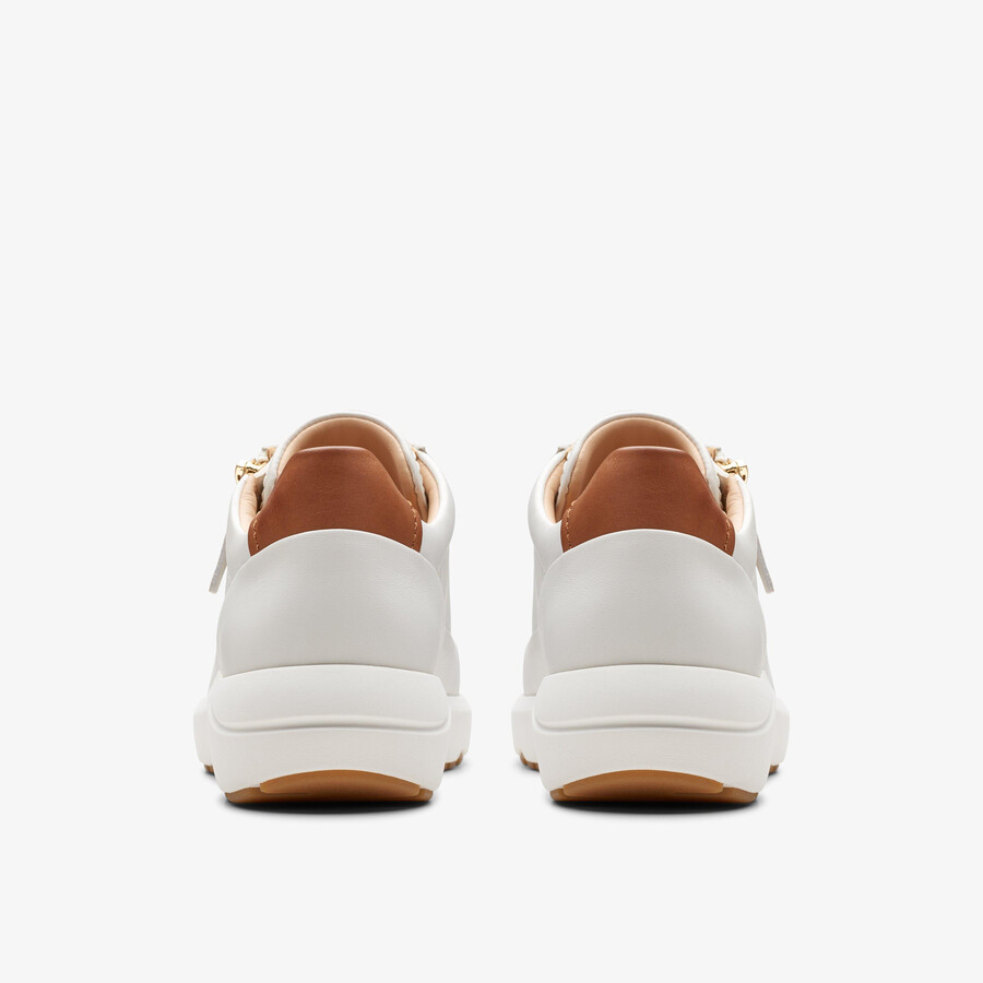 tivoli zip - off white leather