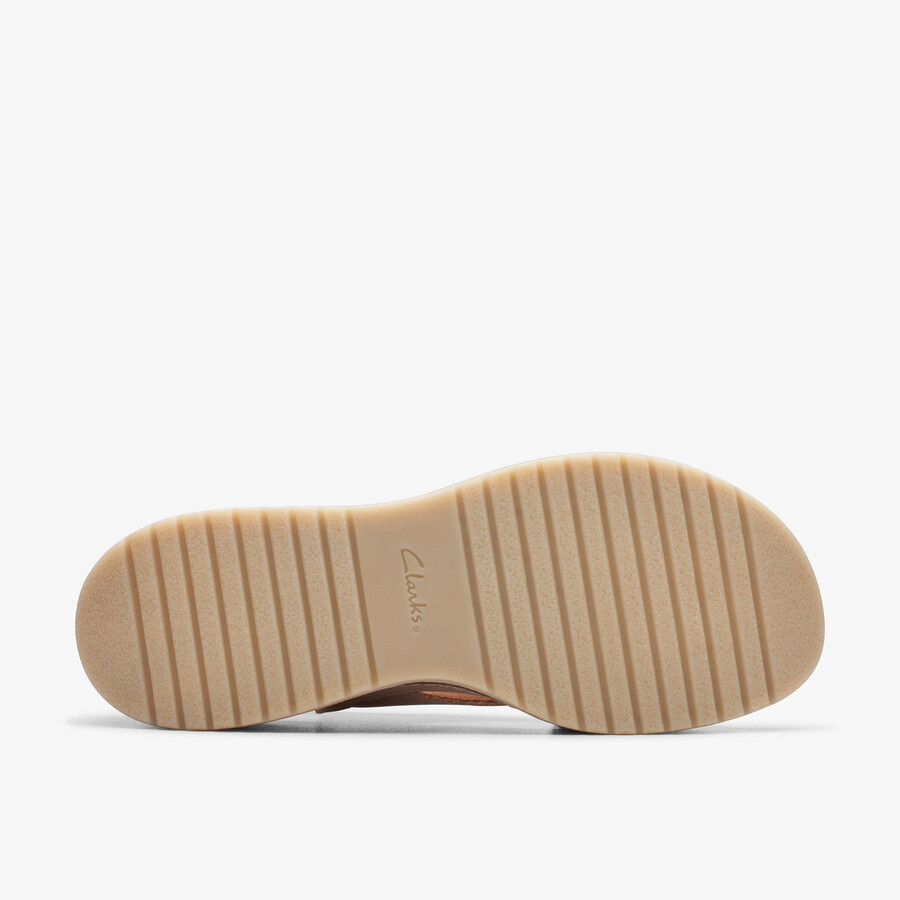 kassanda step - zandkleurige nubuck