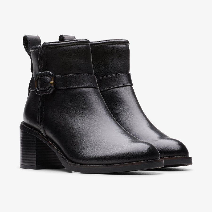chamberly trim - zwart leer