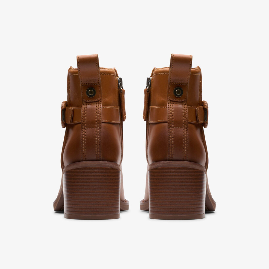 chamberly trim - middelbruin leer