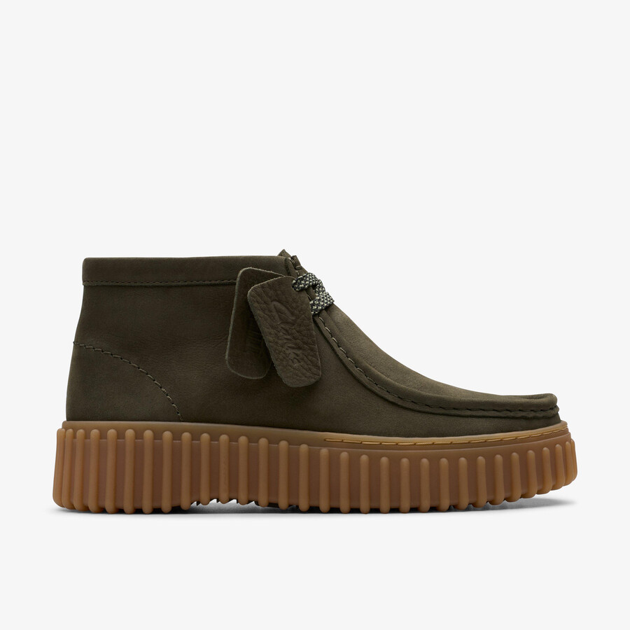 torhill moss - donkergroen nubuck