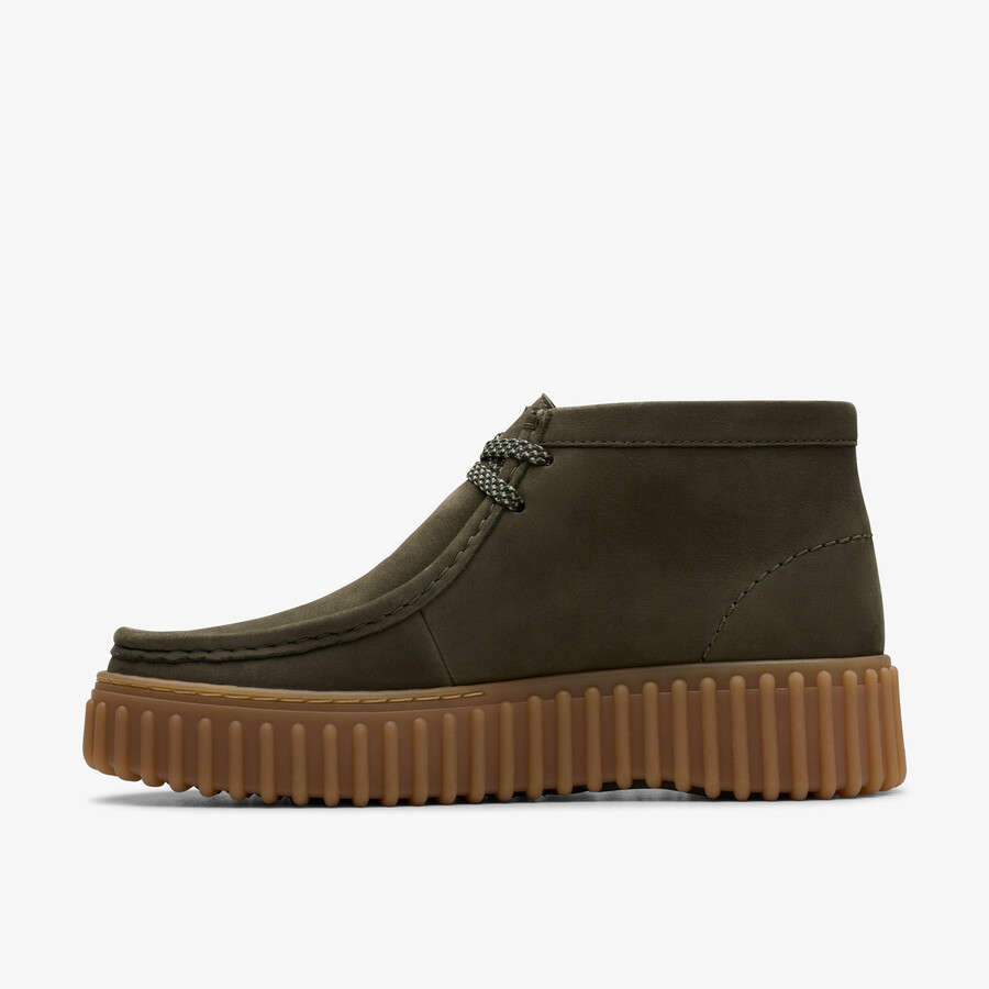 torhill moss - donkergroen nubuck