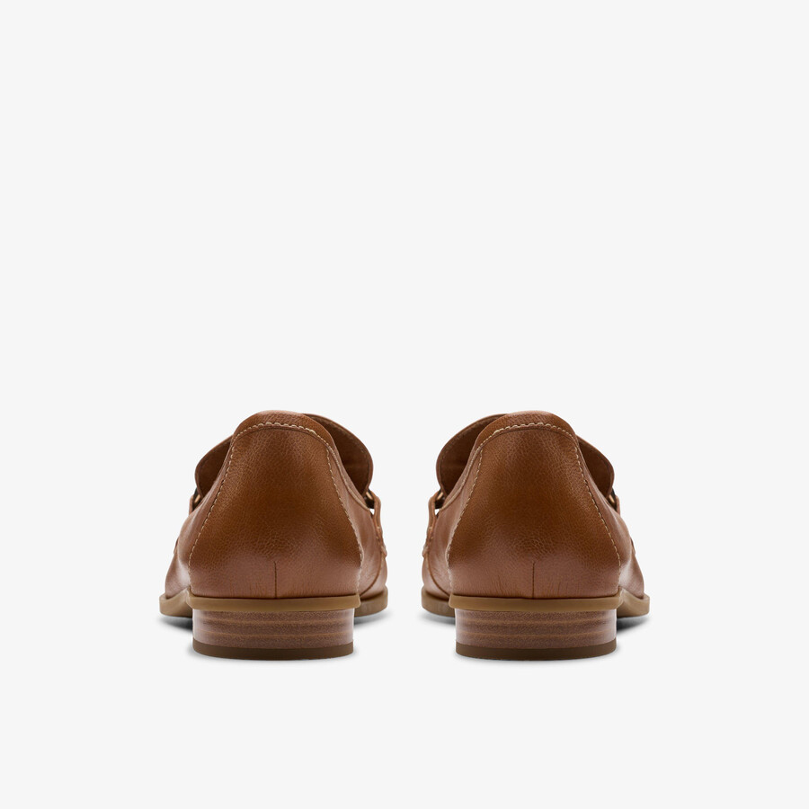 sarafyna iris loafer - bruin leer