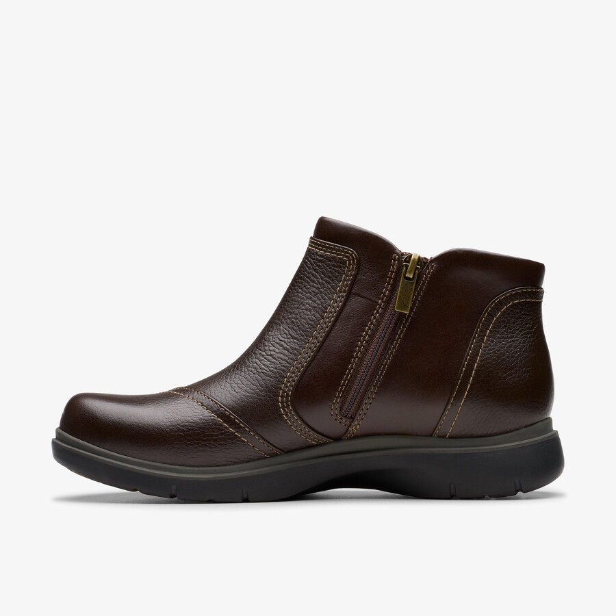 certina joy - donkerbruin leer