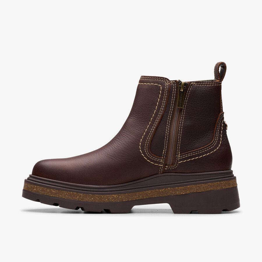 hencroft step waterproof - bruin leer