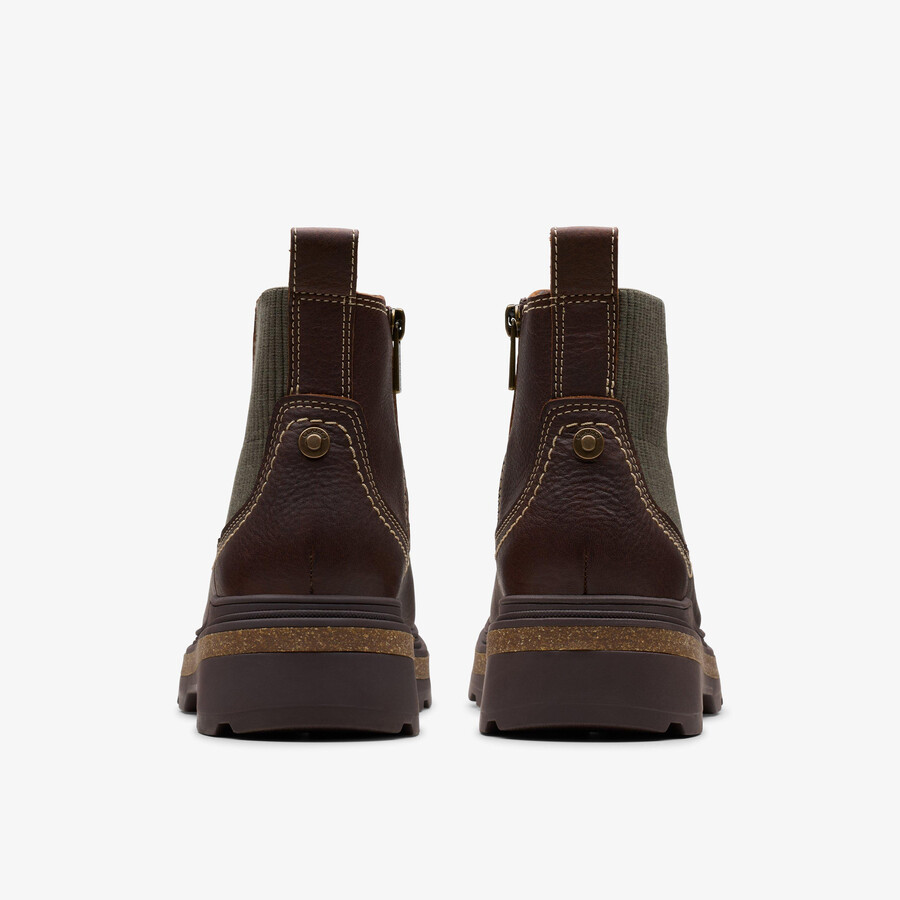hencroft step waterproof - bruin leer