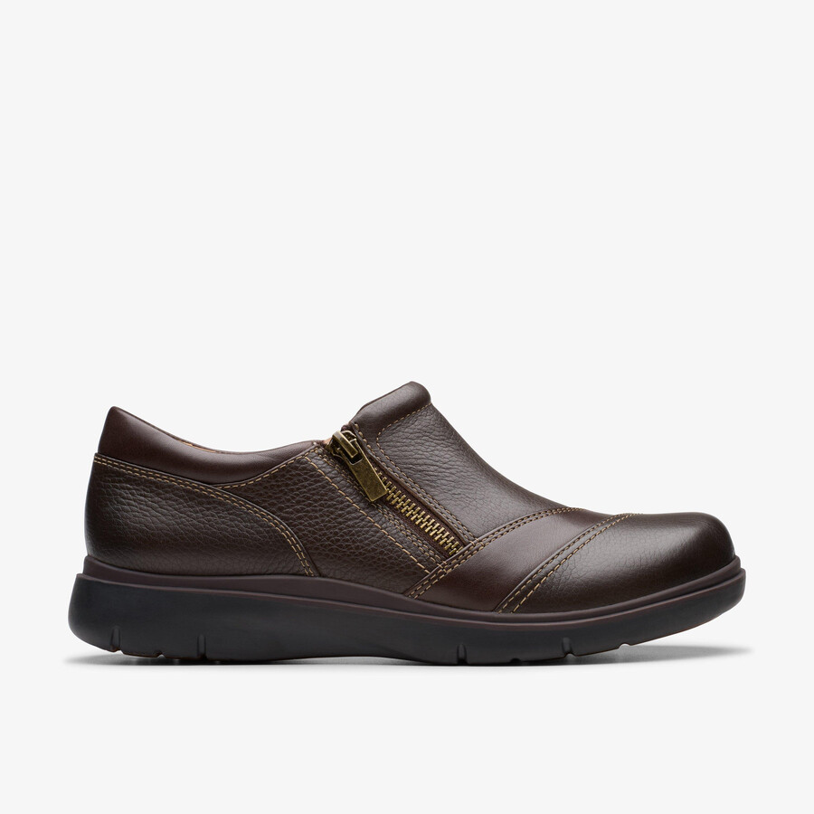 certina pure - donkerbruin leer