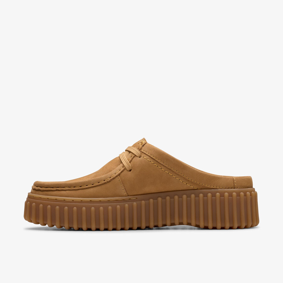 torhill mule - lichtbruin nubuck