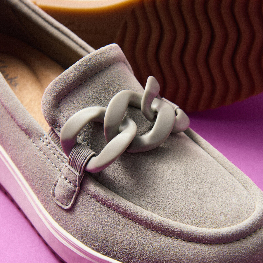 zylah may - stone suede