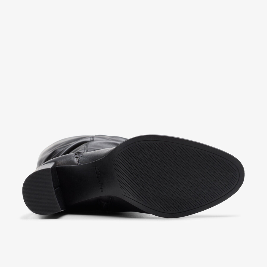 freva 85 slouch - zwart leer
