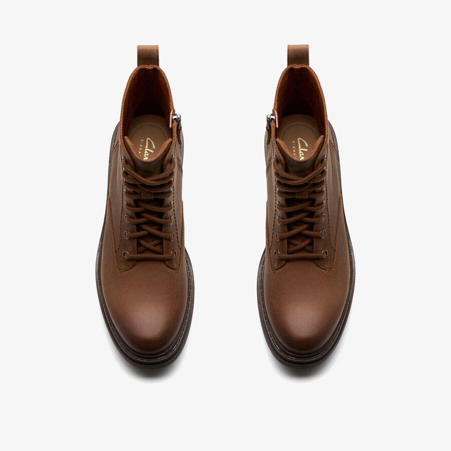 orinoco 3 stijl - walnootkleurig leer