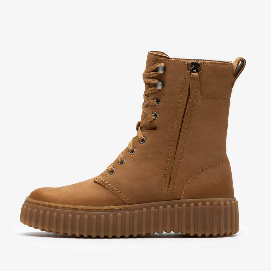 torhill-stijl - lichtbruin nubuck
