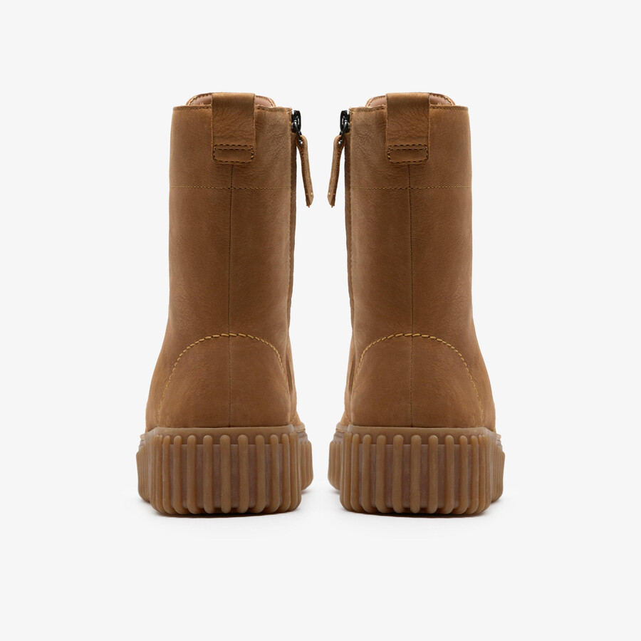 torhill-stijl - lichtbruin nubuck
