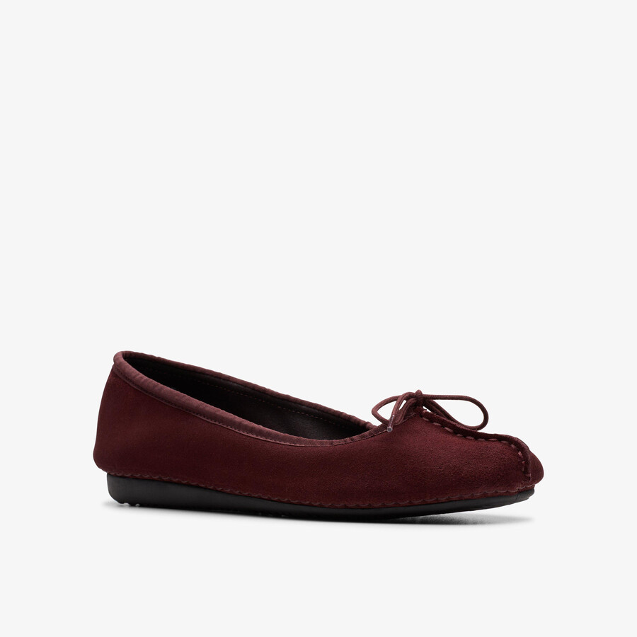 freckle ice - merlot suede