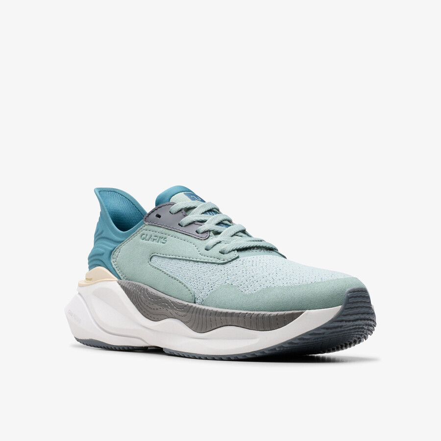 clarks pace - aqua combinatie