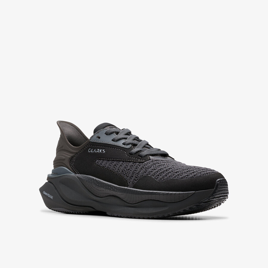 clarks pace - zwart
