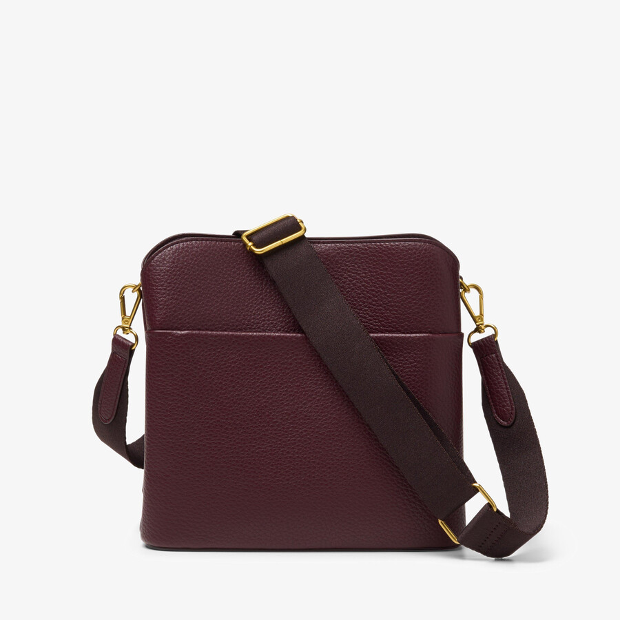 clara crossbody - bordeauxrood