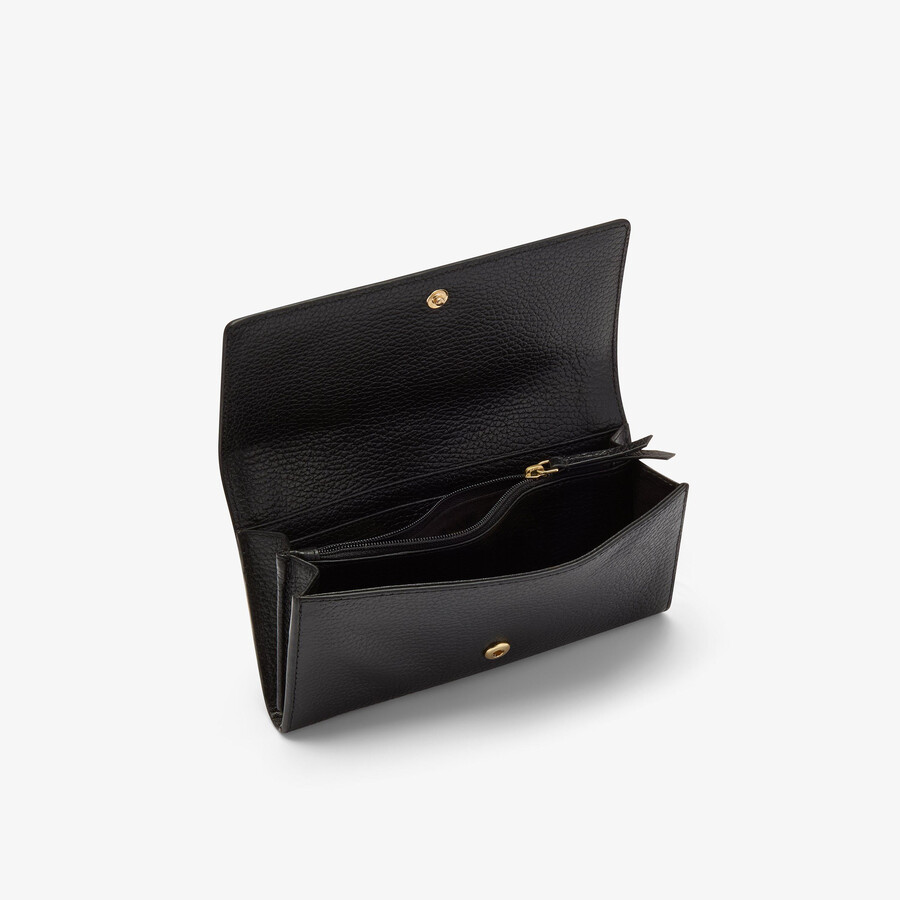 casual handtas - zwart suède