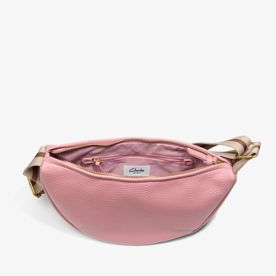crescent sling - dusty rose