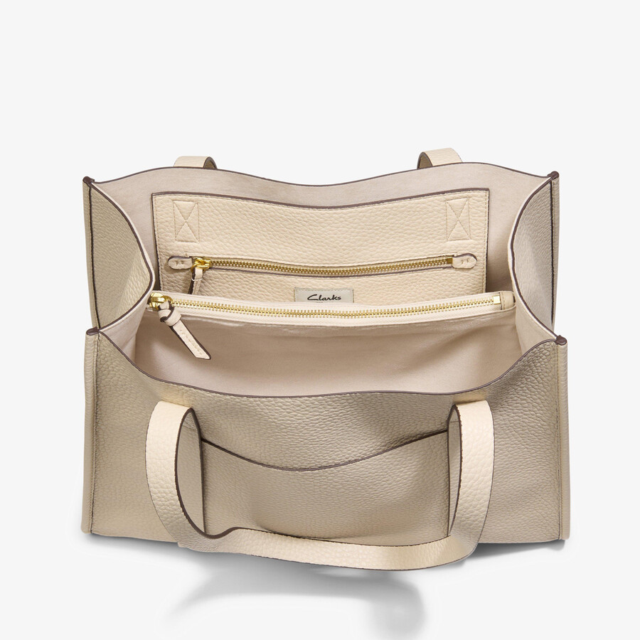 shopper tote - crème