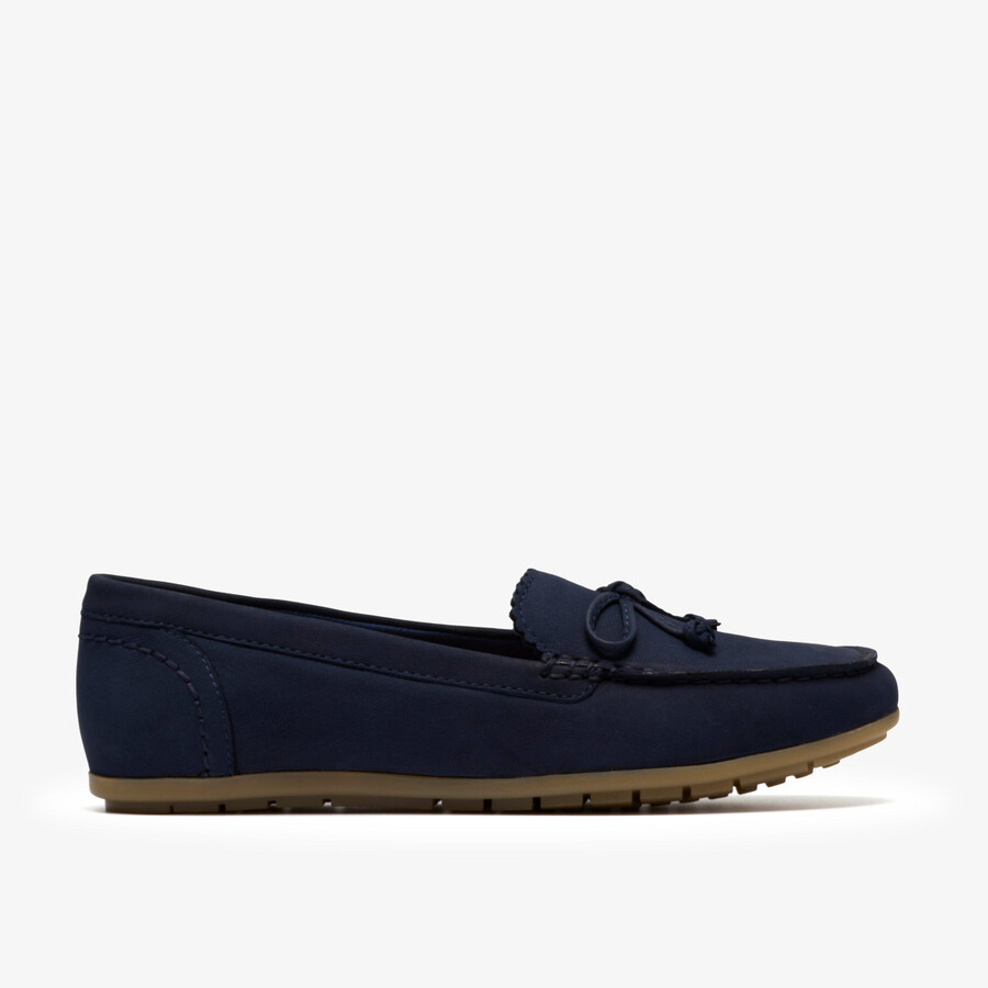 elliotte sail - marineblauw nubuck
