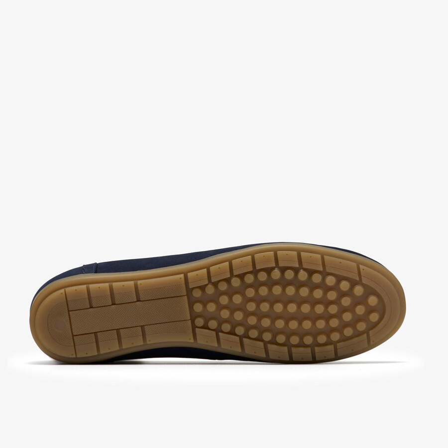 elliotte sail - marineblauw nubuck