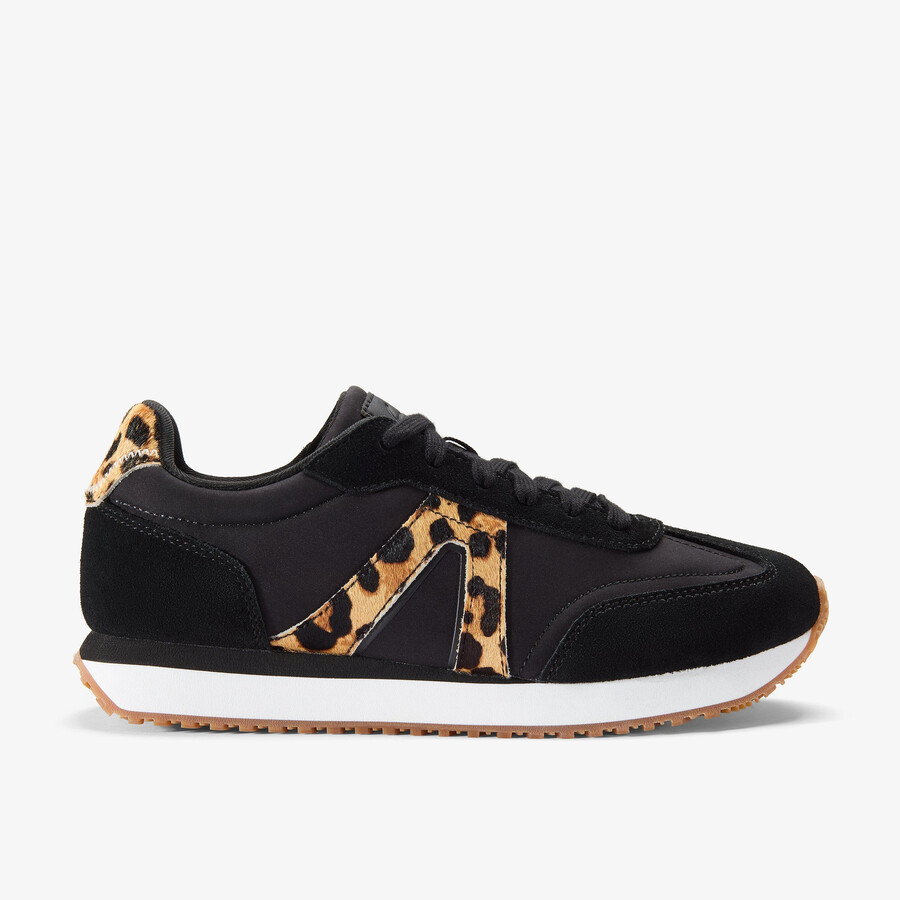 calo run - combinatie met luipaardprint