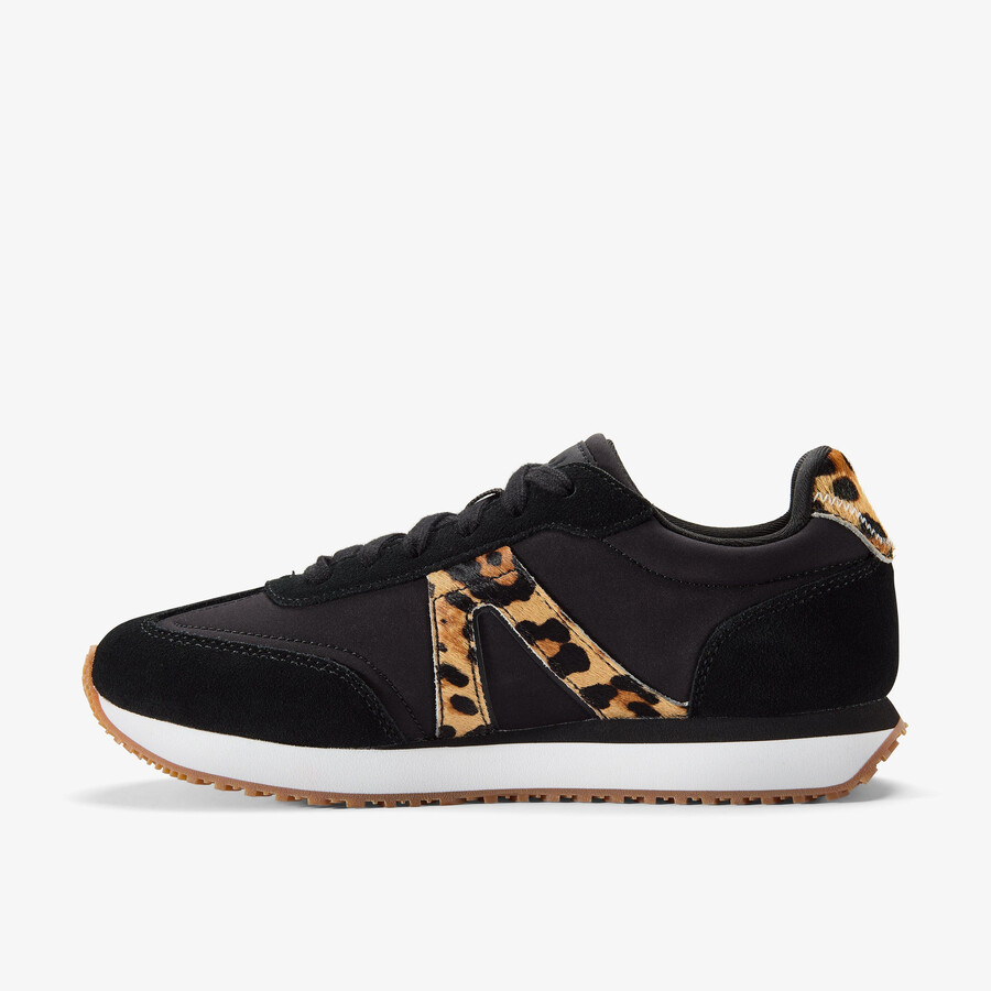 calo run - combinatie met luipaardprint